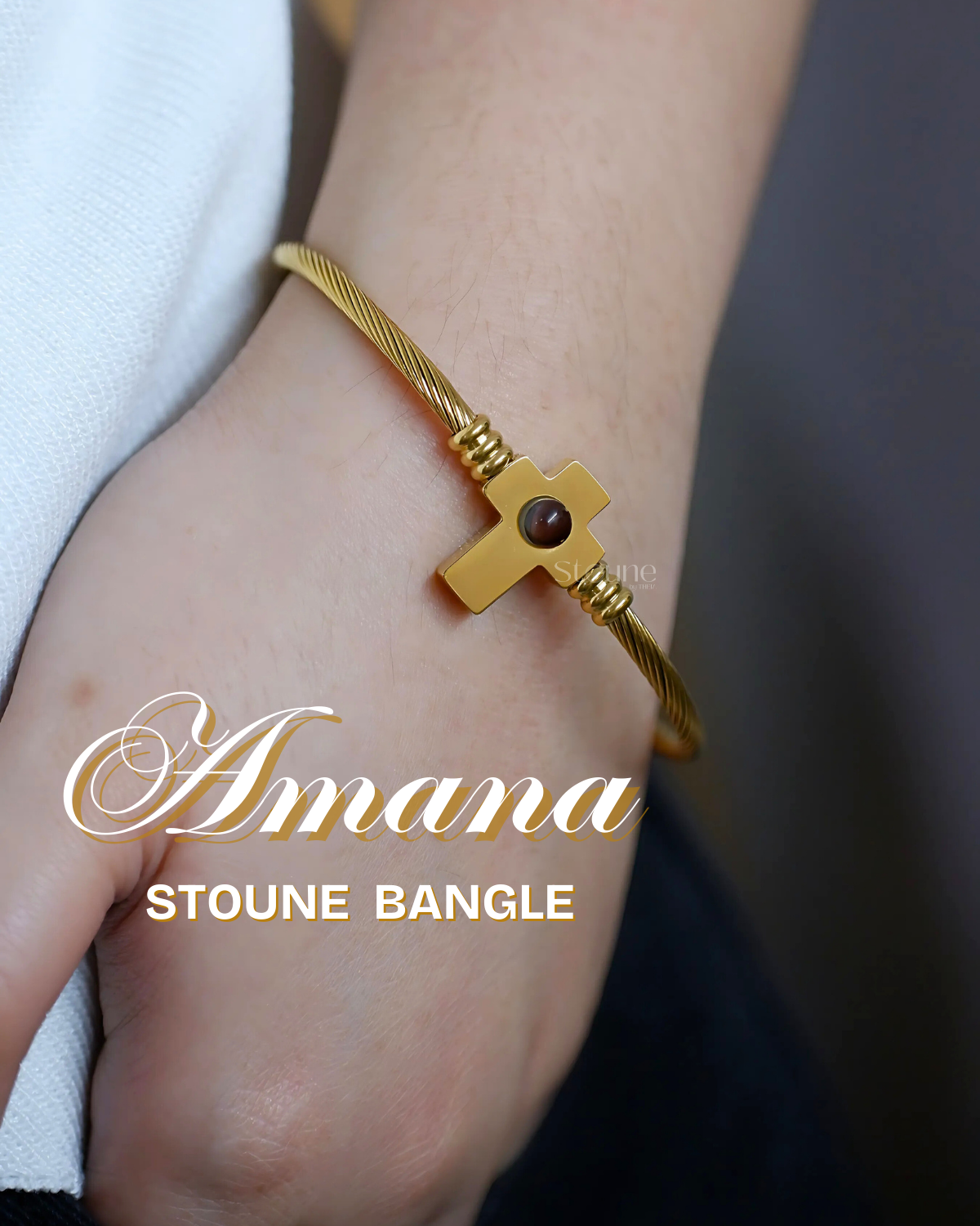 Amana Stoune Bangle