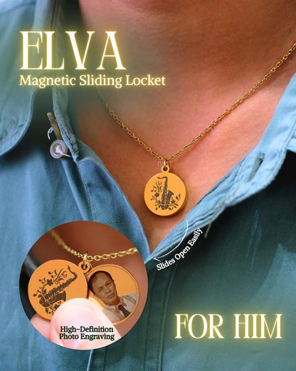 Elva Magnetic Sliding Locket