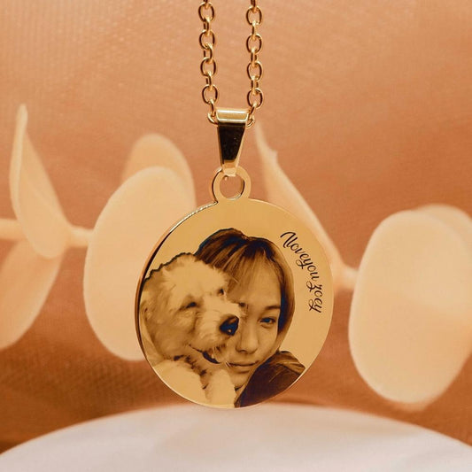 Fur Baby Necklace Emblem (Heart)